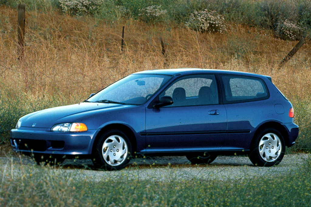 5th generation Civic in blue